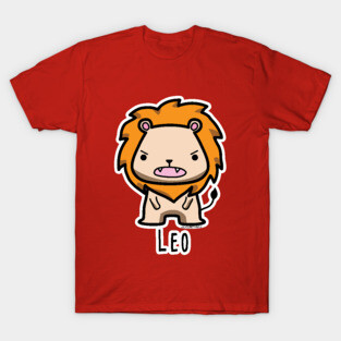 Leo zodiac teddy bear T-Shirt