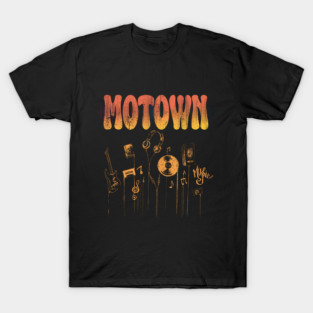 Vintage MOTOWN Music Detroit Funk Groovy T-Shirt