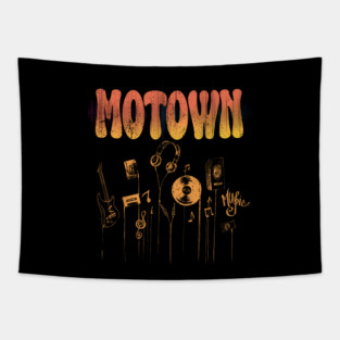 Vintage MOTOWN Music Detroit Funk Groovy Tapestry