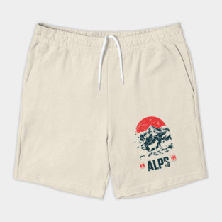 Mountain Goat on the Alps - Nature and Adventure Lovers Shorts