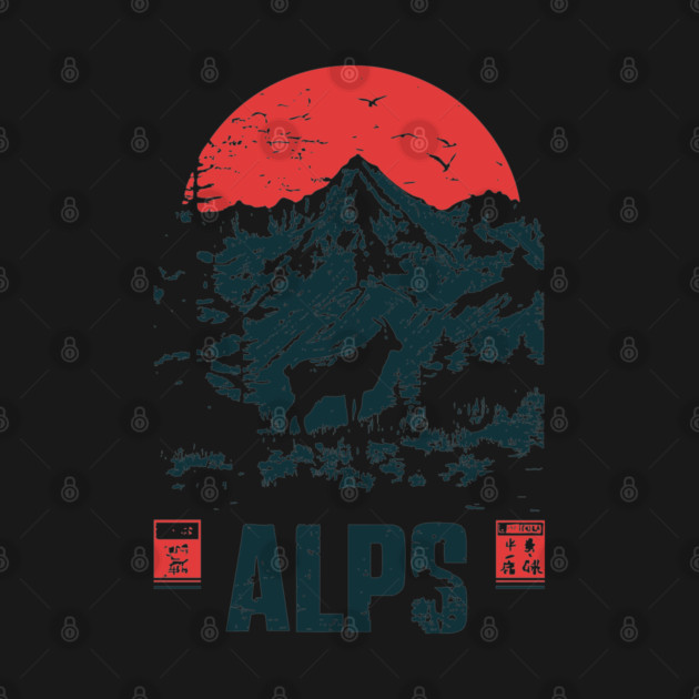 Mountain Goat on the Alps - Nature and Adventure Lovers by TuncGK