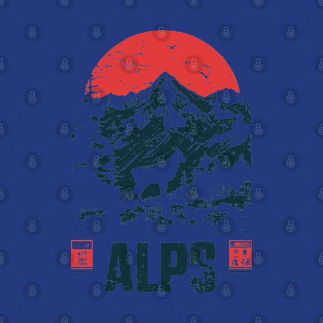 Mountain Goat on the Alps - Nature and Adventure Lovers by TuncGK