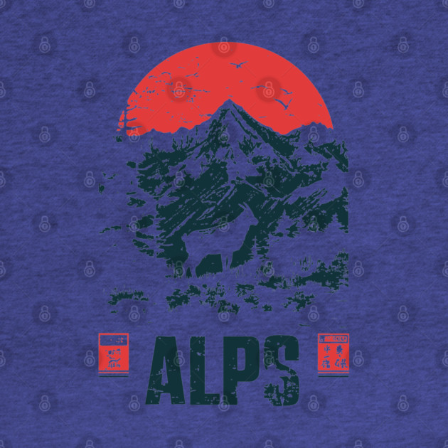 Mountain Goat on the Alps - Nature and Adventure Lovers by TuncGK