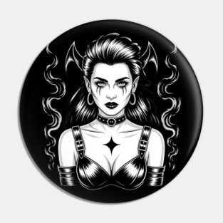 Gothic Vampire Queen Pin