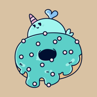 Peeky Donut: Narwhal T-Shirt