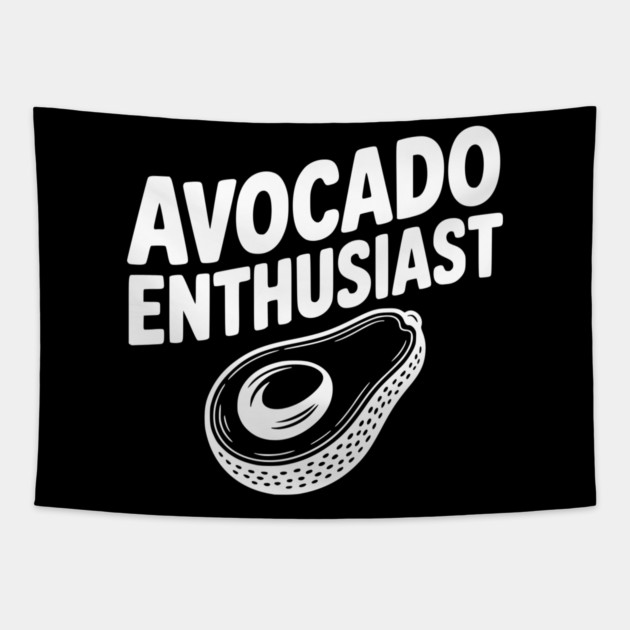 Avocado Enthusiast Tapestry by Frank Ring