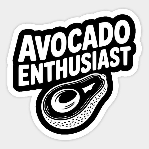 Avocado Enthusiast Magnet by Frank Ring