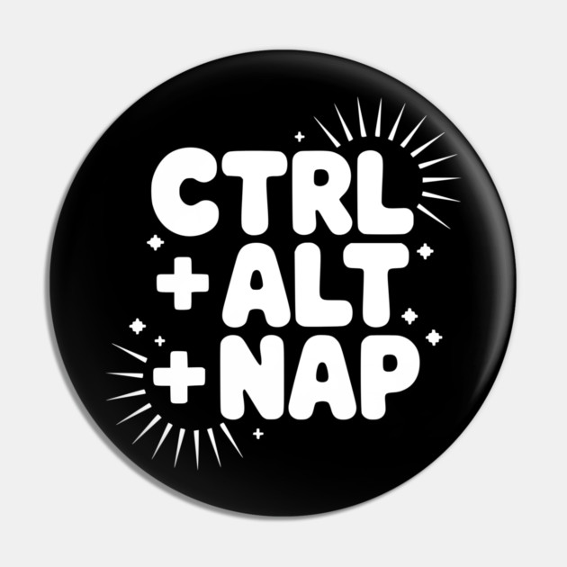 Ctrl + Alt + Nap Pin by Frank Ring