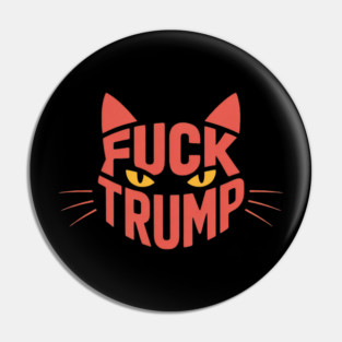 Cats-Against-Trump Pin