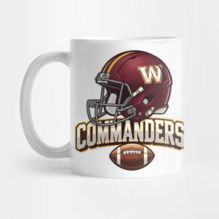 Commanders football Mug