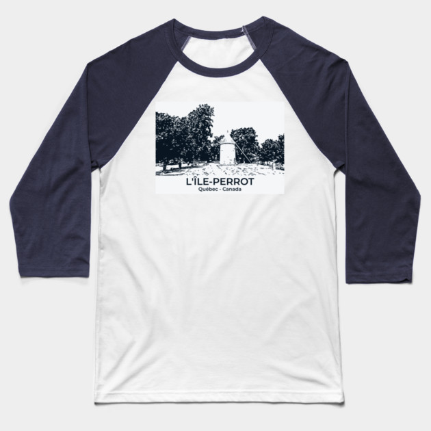 L'Île-Perrot - Québec Baseball T-Shirt by Lakeric