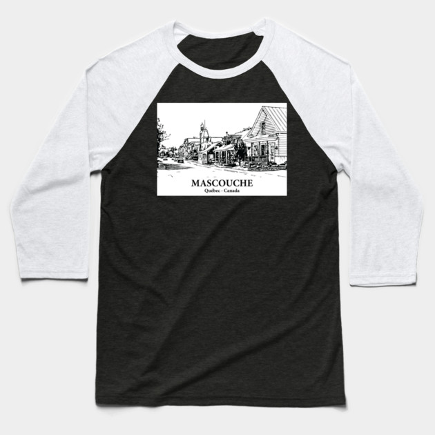 Mascouche - Québec Baseball T-Shirt by Lakeric