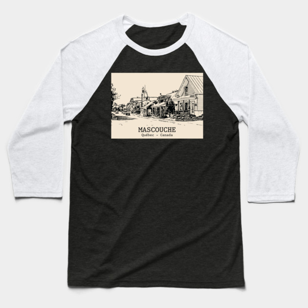 Mascouche - Québec Baseball T-Shirt by Lakeric