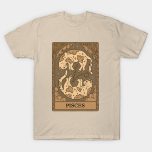 Cats Constellations - Pisces T-Shirt
