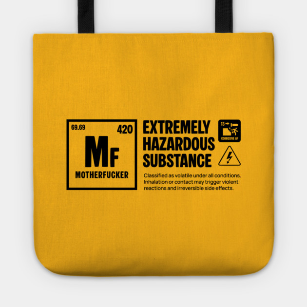 BAD MF Tote by artslaves