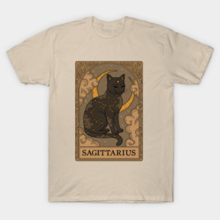Cats Constellations - Sagittarius T-Shirt