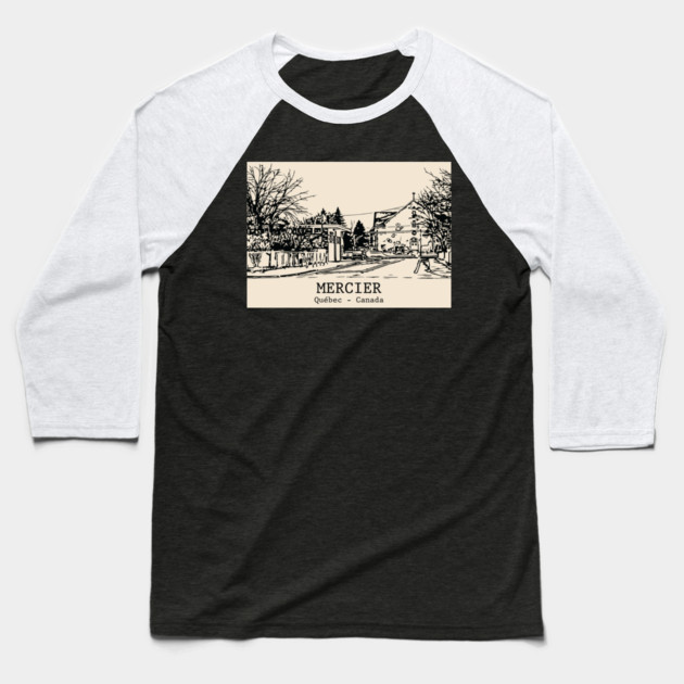 Mercier - Québec Baseball T-Shirt by Lakeric