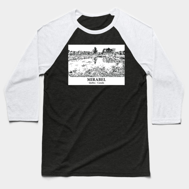 Mirabel - Québec Baseball T-Shirt by Lakeric