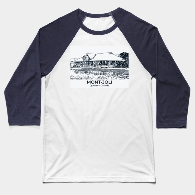 Mont-Joli - Québec Baseball T-Shirt by Lakeric