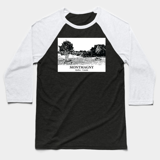 Montmagny - Québec Baseball T-Shirt by Lakeric