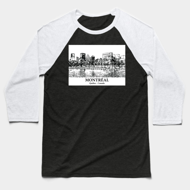 Montréal - Québec Baseball T-Shirt by Lakeric