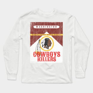 Vintage Killers Washington Redskins Long Sleeve T-Shirt