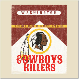 Vintage Killers Washington Redskins Posters and Art