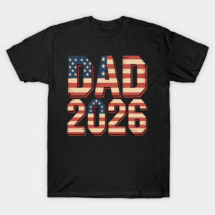 Dad Est. 2026 New Dad Pregnancy Announcement T-Shirt