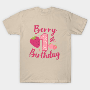 Berry First Birthday T-Shirt