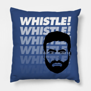 Whistles Give Me Mouth Hives Pillow