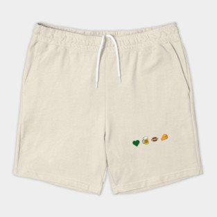 Green Bay Packers Embroidered Footbal Shorts