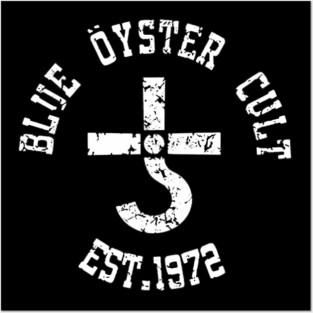 Blue Oyster Cult Logo EST. 1972 Posters and Art