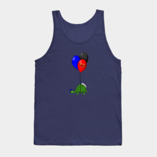 Turtle Balloons - Polyamorous Pride Tank Top