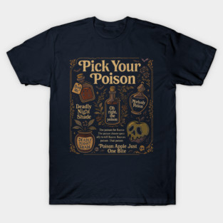 Pick Your Poison Halloween T-Shirt