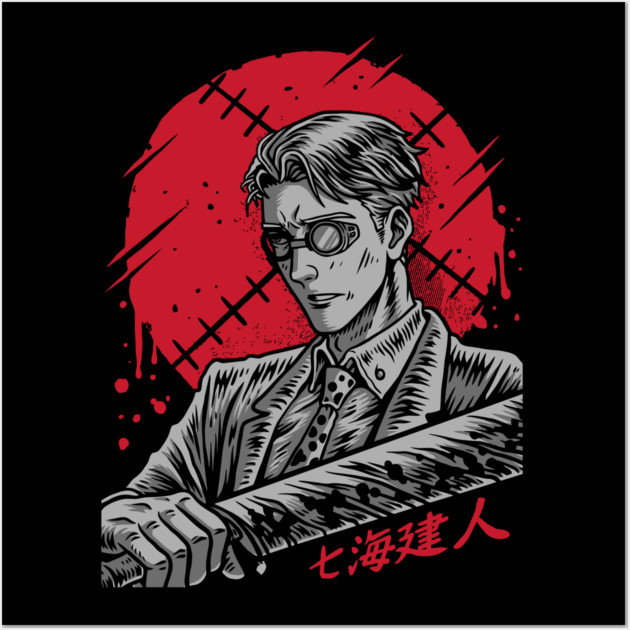 Jujutsu Kaisen Nanami Ratio Technique Art Wall Art by Otaku Vibes