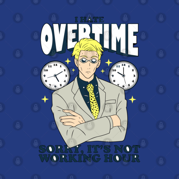 Jujutsu Kaisen Nanami Break Time is Over by Otaku Vibes