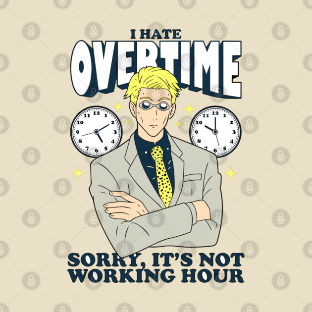 Jujutsu Kaisen Nanami Break Time is Over by Otaku Vibes