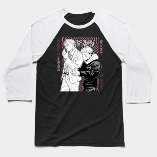 Nanami and Itadori - Jujutsu Kaisen Baseball T-Shirt