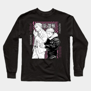 Nanami and Itadori - Jujutsu Kaisen Long Sleeve T-Shirt