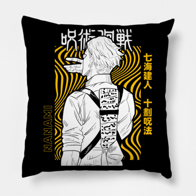 Kento Nanami - Jujutsu Kaisen Pillow by Otaku Vibes