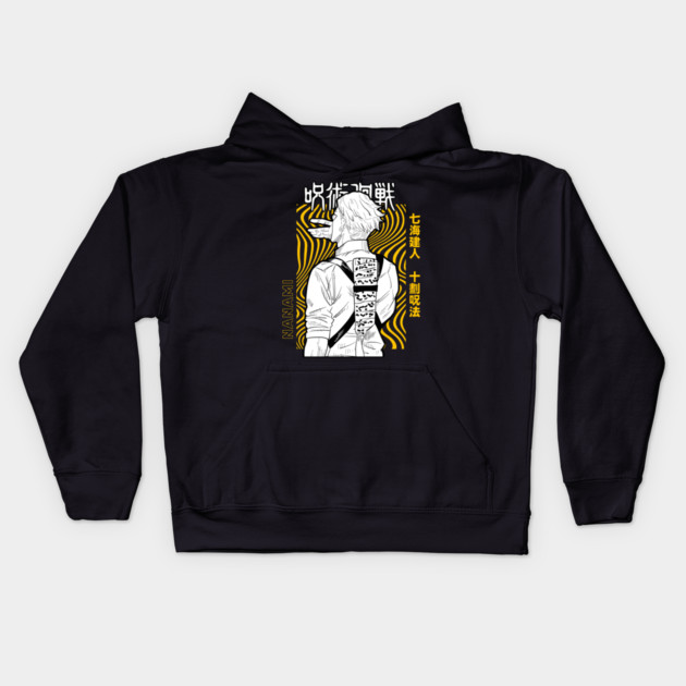 Kento Nanami - Jujutsu Kaisen Kids Hoodie by Otaku Vibes