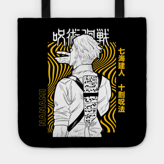 Kento Nanami - Jujutsu Kaisen Tote by Otaku Vibes