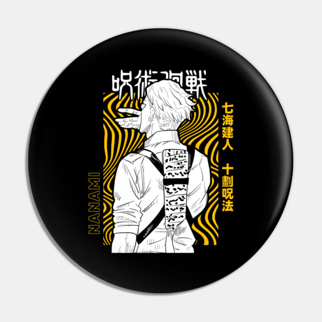 Kento Nanami - Jujutsu Kaisen Pin by Otaku Vibes