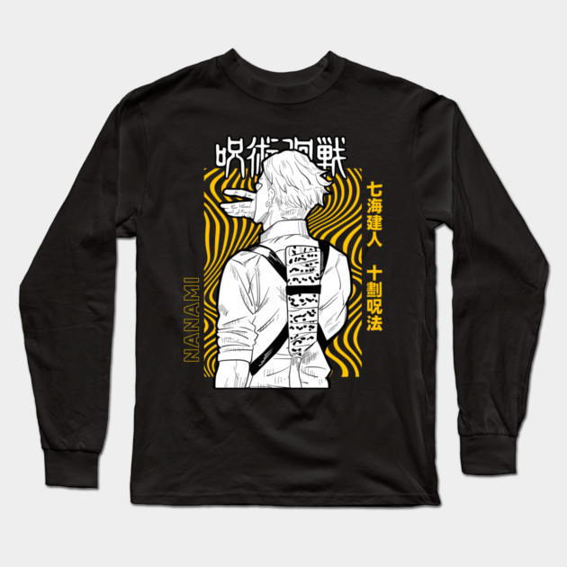 Kento Nanami - Jujutsu Kaisen Long Sleeve T-Shirt by Otaku Vibes