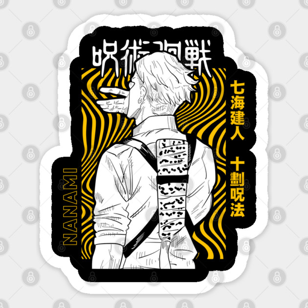 Kento Nanami - Jujutsu Kaisen Sticker by Otaku Vibes