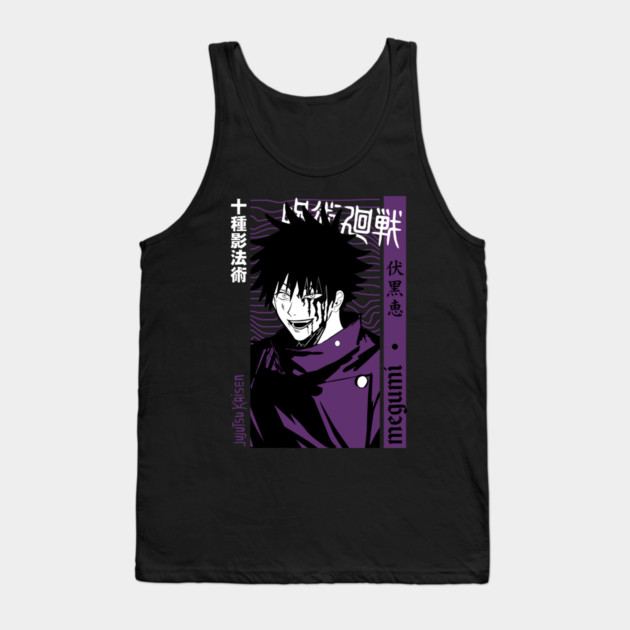 Jujutsu Kaisen Megumi Fushiguro Tank Top by Otaku Vibes