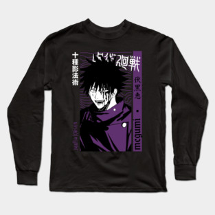 Jujutsu Kaisen Megumi Fushiguro Long Sleeve T-Shirt