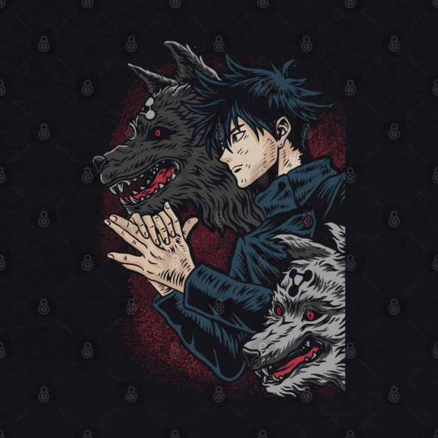 Jujutsu Kaisen Megumi Cursed Technique Pose by Otaku Vibes