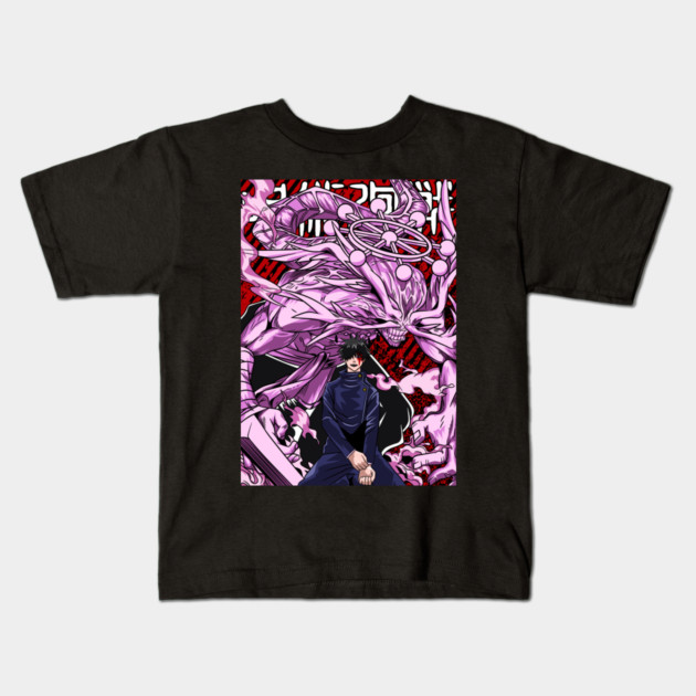 Megumi Summon Mahoraga - Jujutsu Kaisen Kids T-Shirt by Otaku Vibes