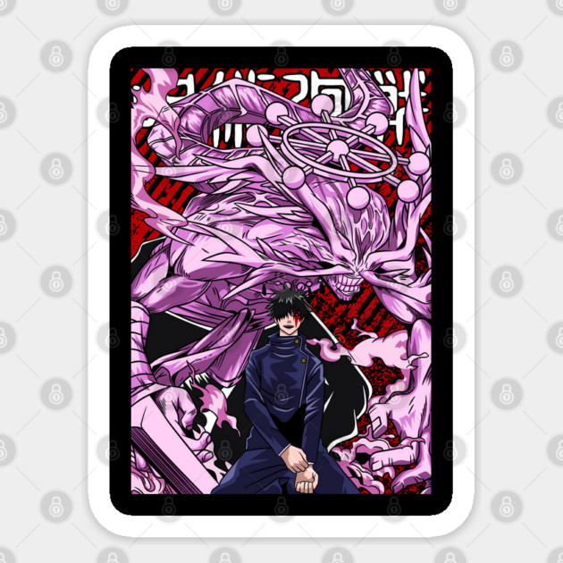 Megumi Summon Mahoraga - Jujutsu Kaisen Sticker by Otaku Vibes